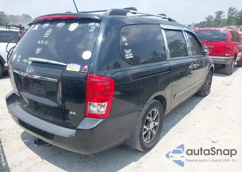 2014 Kia Sedona Ex from USA, damaged, VIN KNDMH4C79E6581142